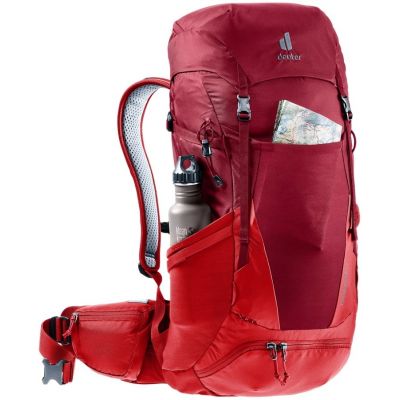 10. DEUTER Futura Pro 36 Masala-Cherry Hiking Backpack