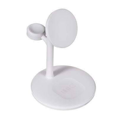 GREEN CELL MAGSCAPE WHITE WIRELESS CHARGER