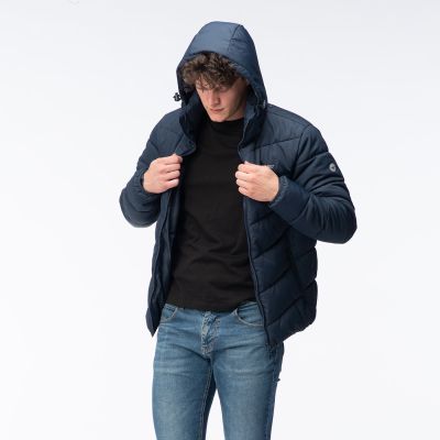 10. Men's quilted winter jacket VARMI