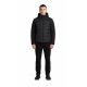 9. CMP men's winter jacket with hood, sports, insulated, black (34K0147/E910)