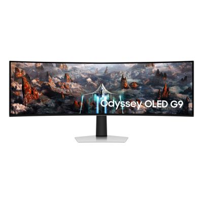 2. Samsung G93SC Computer Monitor 124.5 cm (49") 5120 x 1440 px Dual QHD OLED Silver