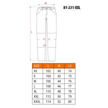 NEO tools 81-231-XXL protective trousers