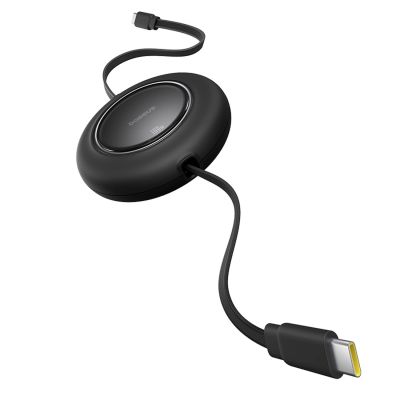 5. Baseus Free2Pull Mini 100W Retractable USB-C Cable - USB-C 2m - Black