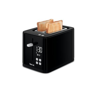 2. Tefal TT6408 Toaster 2 Slices Black 850 W