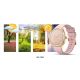 18. VELTORI VT360-1 Women's Smartwatch Pink Silicone Strap