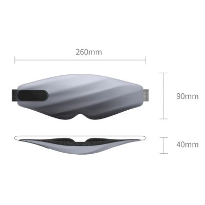 6. Wozinsky MSS-10 eyeshade sleeping mask - black