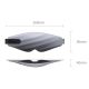6. Wozinsky MSS-10 eyeshade sleeping mask - black