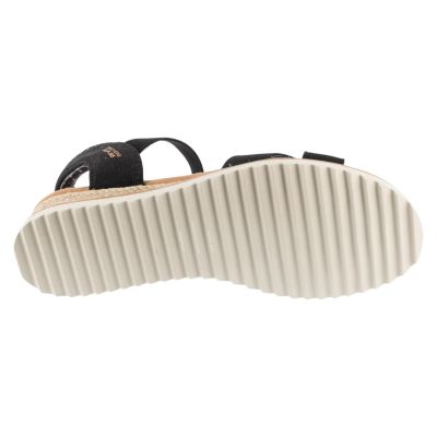 4. Skechers Desert Kiss-Golden Lily 114418-BLK Black 36