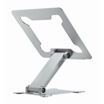 26. GEMBIRD FOLDABLE NOTEBOOK STAND 15.6" SILVER