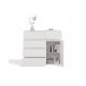 10. MALWA 1D5S CHEST OF DRAWERS WHITE