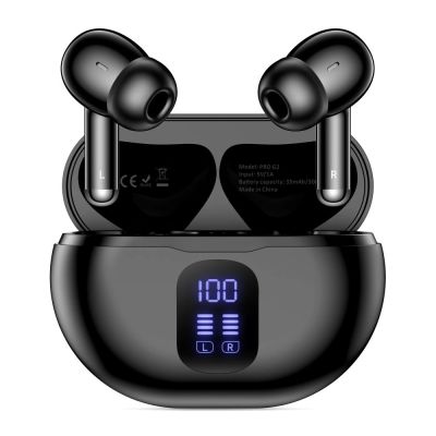 2. Tech-Protect UltraBoost TWS Pro G2 Headphones - Black