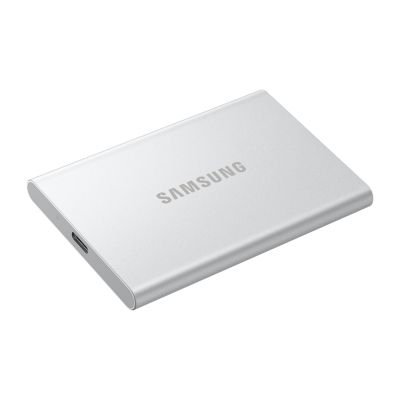 5. Samsung T7 Resurrected 2TB Silver External SSD Drive