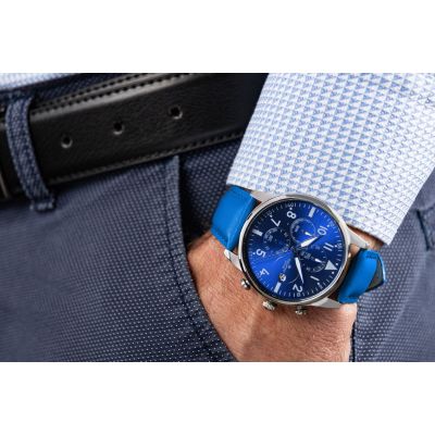 4. Men's Watch Giewont Chronograph Sapphire Blue GW5630-A5