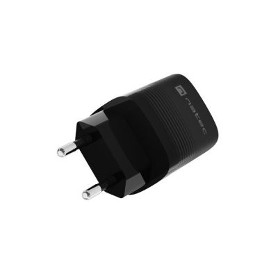 2. NATEC CHARGER RIBERA GAN 1X USB-A + 1X USB-C 30W BLACK NUC-2141