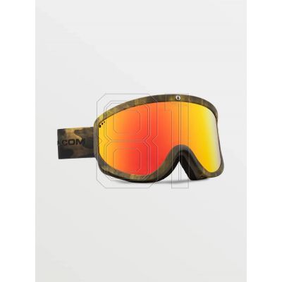 5. Volcom Footprints Women's/Men's Snowboard Ski Goggles Winter Red (VG0622303)