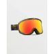 5. Volcom Footprints Women's/Men's Snowboard Ski Goggles Winter Red (VG0622303)