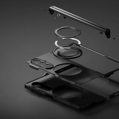 6. Ringke Alles Magnetic MagSafe Case for Samsung Galaxy Z Fold 7 - Black