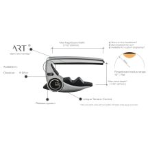 G7th Performance 3 Steel String Classical Silver - professional capo for steel string guitars
