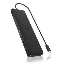 IcyBox USB Type-C Docking Station mit dreifach Videoausgabe