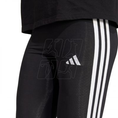 4. adidas Essentials 3-Stripes Cotton W JE0072 Leggings