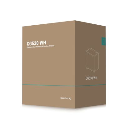 10. DeepCool CG530 white case