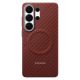 Samsung Carbon Magnet Case for Samsung Galaxy S26 Ultra, MagSafe Compatible - Red