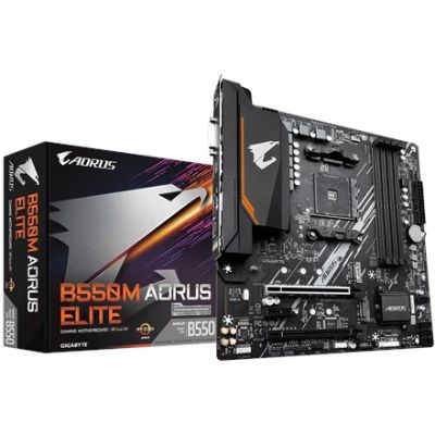 6. Gigabyte B550M AORUS ELITE Socket AM4 micro ATX AMD B550 motherboard