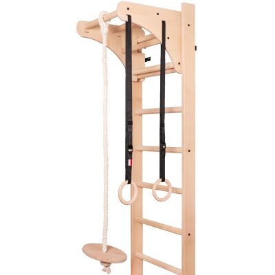 29. LADDER WITH WOODEN BAR AND ACCESSORIES BENCHK 111+A204