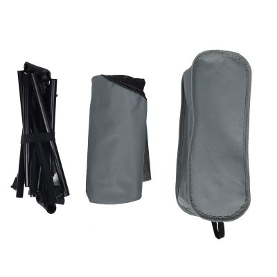 16. TOURIST AND BEACH CHAIR 58x52x64CM GRAY