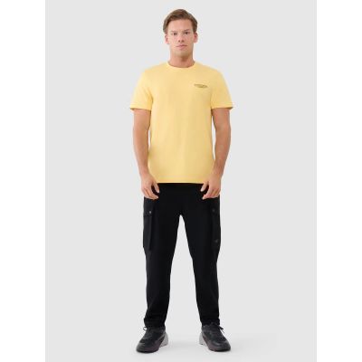 2. Men's regular T-shirt with print 4F 4FWSS25TTSHM1974- 4F 4FWSS25TTSHM1974-71S