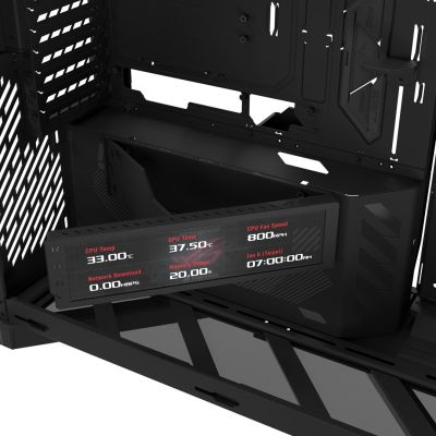 21. Asus ROG CRONOXGR801CURVE TG ARGB BLACK case