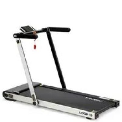 9. HMS Loop12 Gray Electric Treadmill
