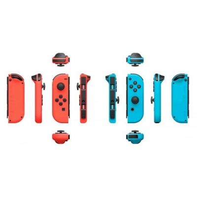 3. Nintendo Joy-Con Pair Neon Red/Neon Blue Controllers
