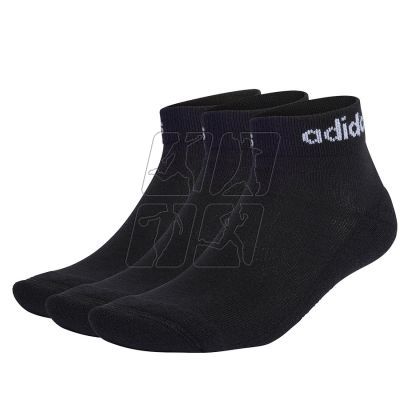 2. Adidas Linear Ankle Cushioned IC1303 socks