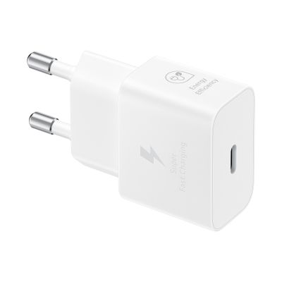 5. Samsung Power Adapter 25W USB-C Fast Charge 1m White