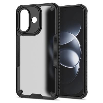2. Tech-Protect Rugged Shield Case for Xiaomi Redmi Note 17 Pro 5G - Matte Black