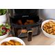 9. ELDOM FAT-FREE FRYER FR500 5.5 L 1200W GLASS CONTAINER, GRID, SILICONE PAD, 8 PROGRAMS, TEMPERATURE CONTROL.