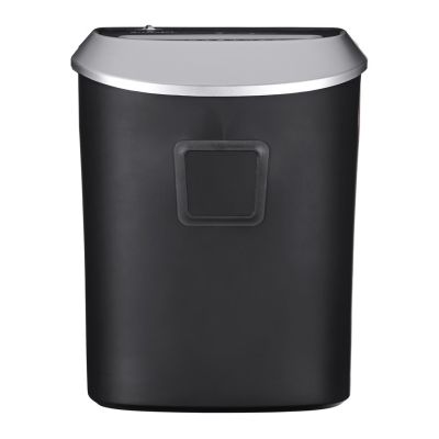 19. Activejet ASH-1201D shredder, P-3, 25 l, 5x38 mm shreds, 12 sheets, black and silver.