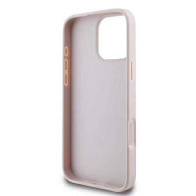 7. Guess 4G Big Logo Case for iPhone 16 Pro Max - Pink