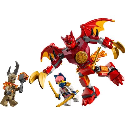 3. LEGO NINJAGO 71851 Kai's Dragon Mech Battle Pack