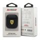 4. Ferrari FESA2LEBK AirPods cover black/black On Track Leather