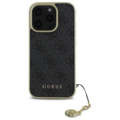 3. Guess 4G Charms Collection case for iPhone 16 Pro Max - black