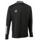 SELECT Monaco v 24 black 1/2 zip football training sweatshirt