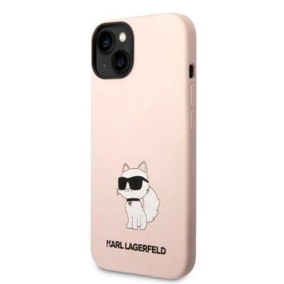 2. Karl Lagerfeld KLHCP14MSNCHBCP iPhone 14 Plus 6.7" hardcase pink/pink Silicone Choupette
