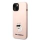 2. Karl Lagerfeld KLHCP14MSNCHBCP iPhone 14 Plus 6.7" hardcase pink/pink Silicone Choupette