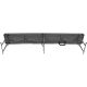 5. CATERING BANQUET FOLDING BENCH 183x28x43CM WOODLAND BOARD DARK GREY
