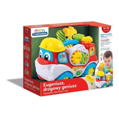 2. Clementoni Set - Truck for Children Eugene the Road Genius
