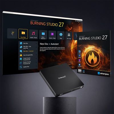 13. Intenso EOD 400D Slim Optical Disc DVD Super Multi DL Black