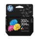 HP Ink Color HP302XL/304XL=B7RT8AE