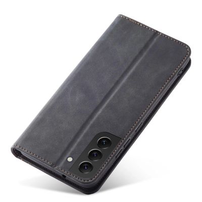 3. Magnet Fancy Case Case for Samsung Galaxy S22 + (S22 Plus) Pouch Wallet Card Holder Black